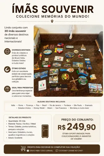 Coleção de Lindos Imãs COLEÇÃO