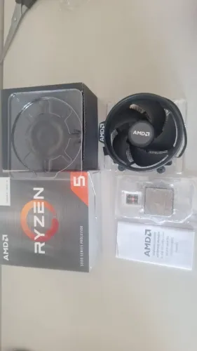 Processador AMD Ryzen 5 5600G, Cooler Box, 6-Core, 12-Threads, 3.9GHz, 4.4GHz Turbo, AM4