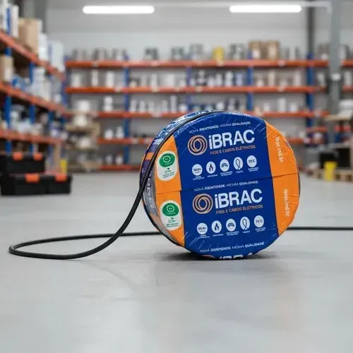 Cabo Flexível Ibrac 2,5mm Rolo 100mts Inmetro