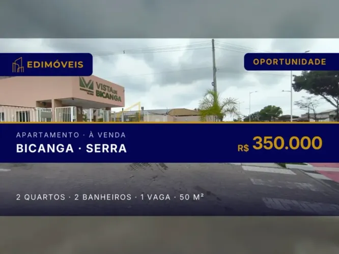 Bicanga| Apartamento 2 quartos em condomínio com portaria 24h