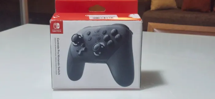 Controle Pro Nintendo Switch Original - Aberto para Conferência