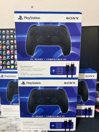 Dualsense PS5 Preto - Lacrado e Original