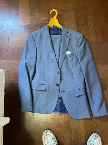 Terno Zara Azul Claro M