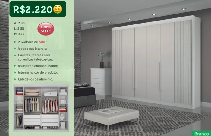 Guarda Roupa S482