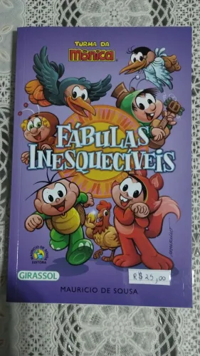 Livro Turma da Mônica - Fábulas Inesquecíveis 