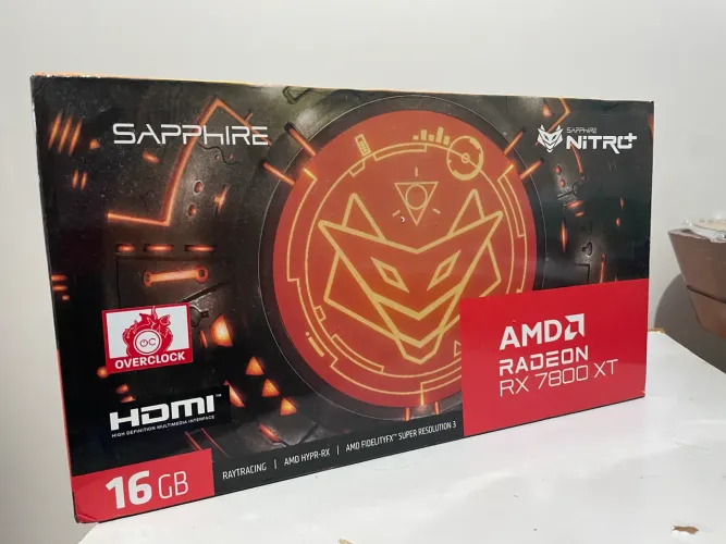 Placa de vídeo sapphire nitro+ rx 7800XT 