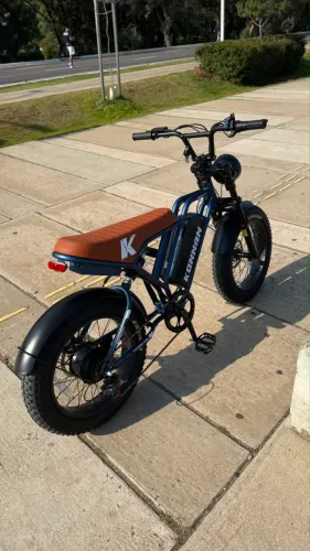 Bicicleta elétrica Fat BikeMotor