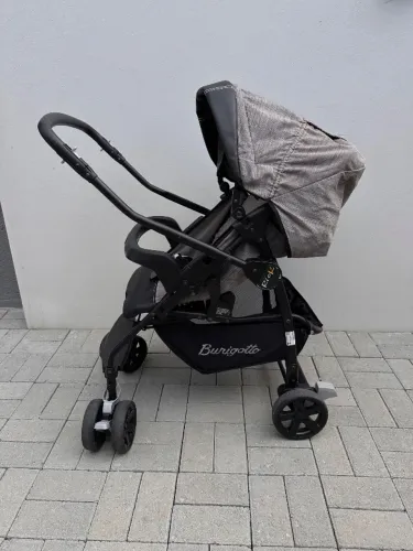 Carrinho Reversível Burigotto Rio K + Moisés