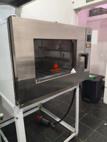 FORNO TURBO ELÉTRICO PROGÁS - 5 ESTEIRAS - COM CAVALETE