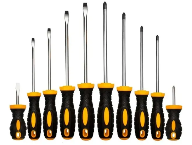 Chaves Fenda Phillips Multiuso Jogo KIT 10 PCS LWJ-1999