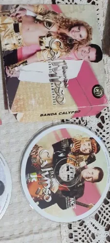 Cd promocional banda Calypso, eternos namorados