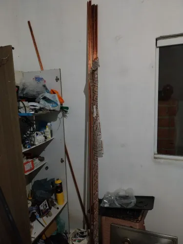 14 haste de 3/4 cobriadas de 2,40mt