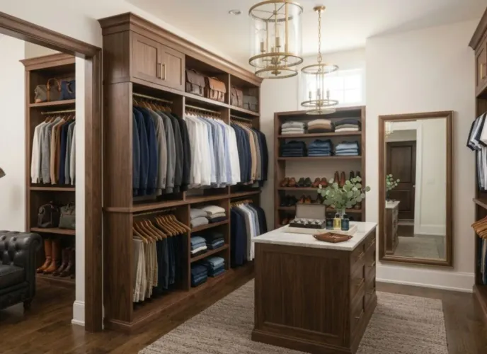 Arruma-se closet ou guarda roupa