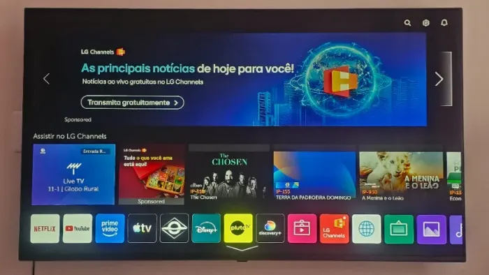 Smart TV LG 55" 4K NanoCell - Perfeito Estado, Painel 120Hz!