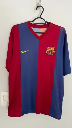 Camisa Barcelona 2005/06 Ronaldinho 10 - Original Nike (Relíquia)
