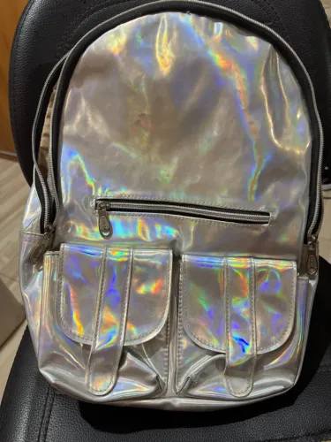 MOCHILA HOLOGRÁFICA INFANTIL / KIDS / ESCOLA / PASSEIO