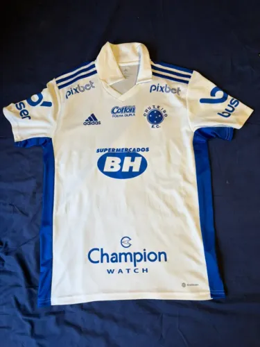 Camisa Cruzeiro 2022 - de jogo - Branca (Uniforme / Blusa) Adidas