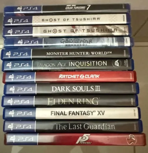 Jogos para PS4 a partir de $50