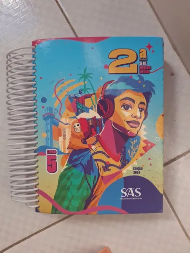 Kit livro SAS 2°ano para doação