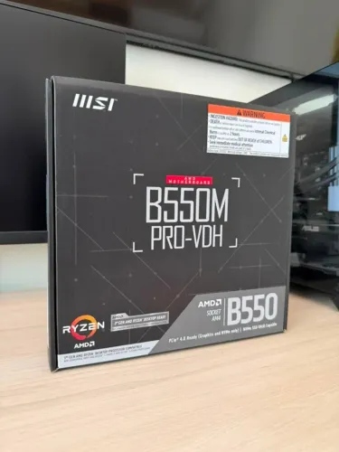 Placa Mãe MSI B550M PRO-VDH AM4 (Lacrada)