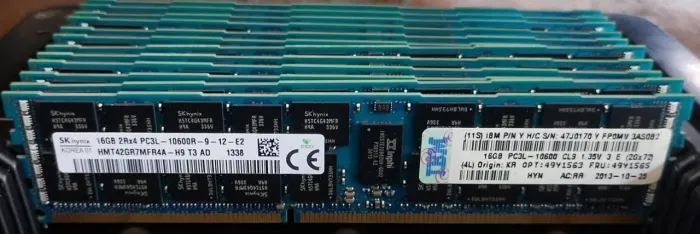 Memória Servidor Sk Hynix 16gb 2rx4 Pc3l 10600r