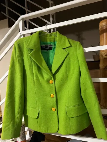 Blazer Vintage Verde Limão - Quessada de España