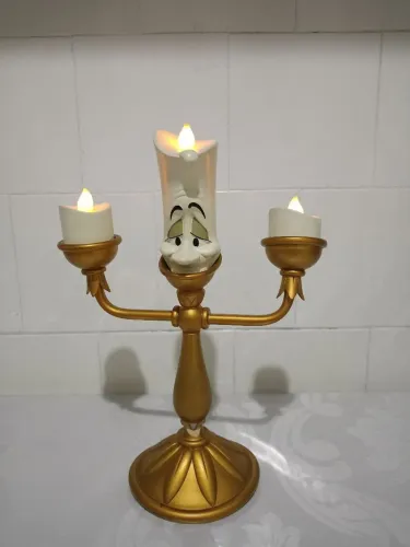 Lumière do filme A Bela e a Fera Disney Parks ( LER A DESCRIÇÃO)