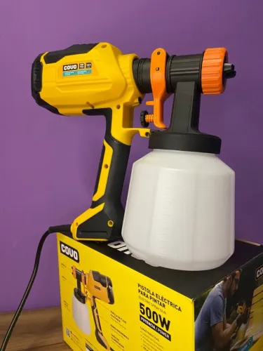 Pistola Elétrica para Pintura 500W 1400ML Covo an7