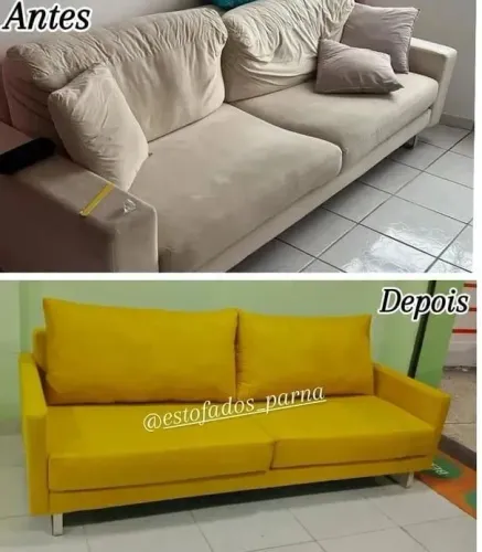 Reforma de cadeira cama cabeceira e sofá