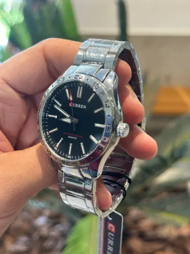 Relógio Masculino Curren Luxury Aço Inoxidável (Lançamento)