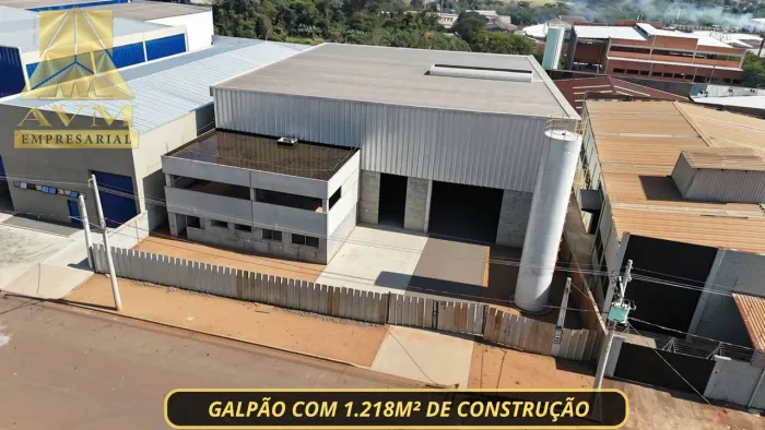 Galpão para alugar, 1218 m² por R$ 36.541,50/mês - Parque Industrial Recanto - Nova Odessa