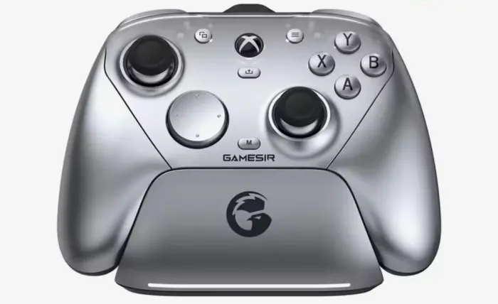 GameSir G7 Pro Prata Controle com Fio e Base de Carregamento para Xbox Series X S,