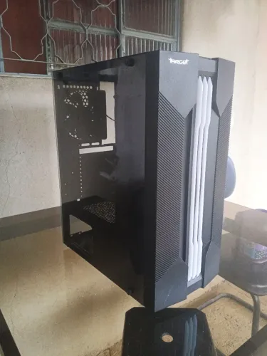 Gabinete TGT Flare RGB, mid Tower+1 fan