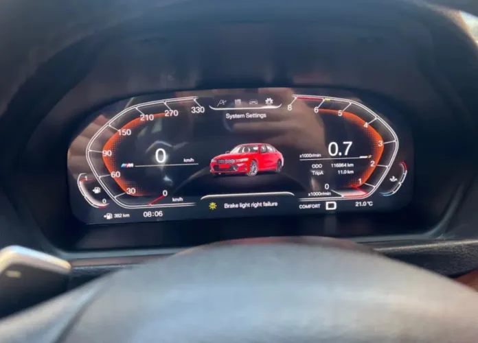 PAINEL DIGITAL BMW X1 2016/2021 OU BMW120i