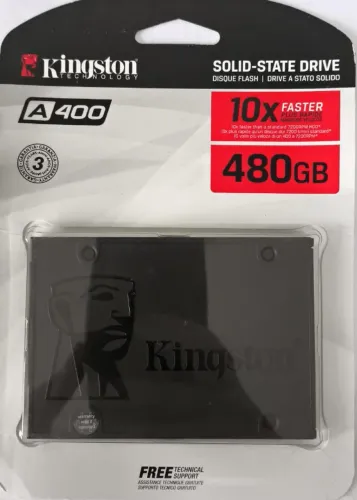 SSD 480GB KINGSTON - SA400S37/480G