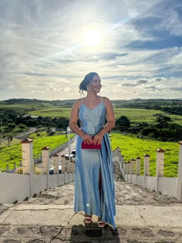 Vestido azul serenity