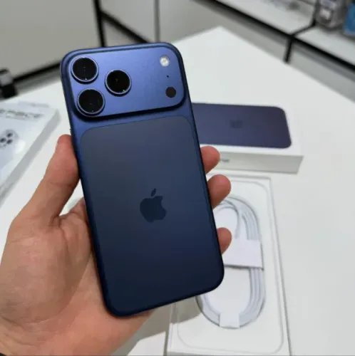 iphone 17 pro azul escuro