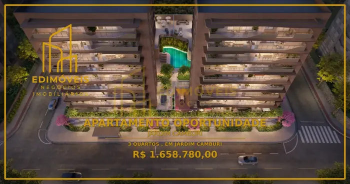 Jardim Camburi espera por você: Apartamento moderno com 3 Suítes