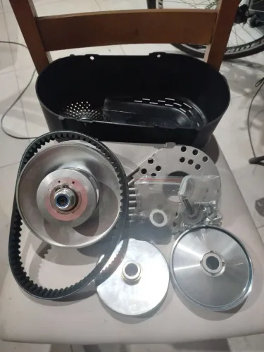 Câmbio CVT Conversor de Torque para motor estacionário.