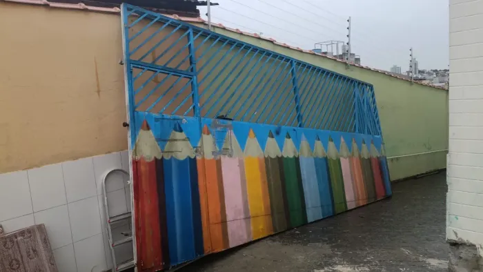 Portão Tubular metalon 5,50 x 2,70