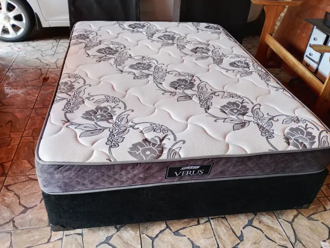 Cama box casal.... ENTREGO