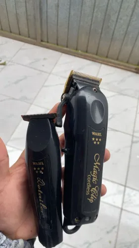 Máquina de cortar cabelo kit