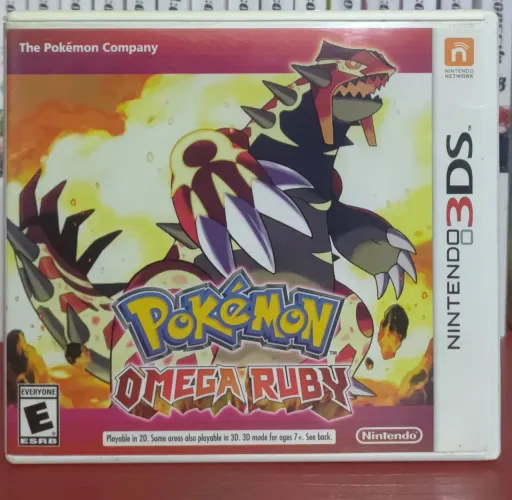 Pokémon Omega Ruby (Nintendo 3DS) | Original | Completo na Caixa