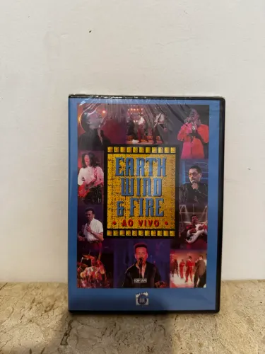 DVD: Earth Wind & Fire Ao vivo - Lacrado