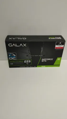 NOVA LACRADA! Placa de Vídeo Galax NVIDIA GeForce GTX 1630, 4GB DDR6