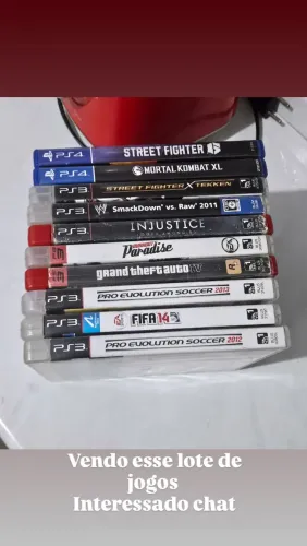 Vendo esse lote de jogos 380 tudo