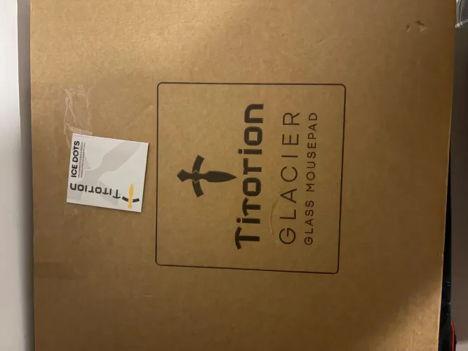 Mousepad titorion glacier NOVO (vidro temperado)