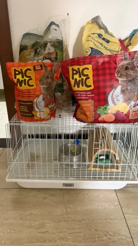 Kit para coelho ou porquinho da índia
