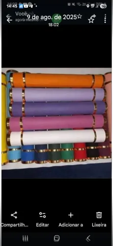 Canudos de formatura 