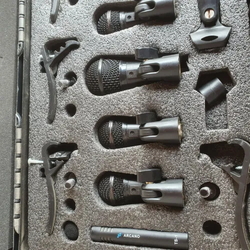 Maleta de microfone arcano